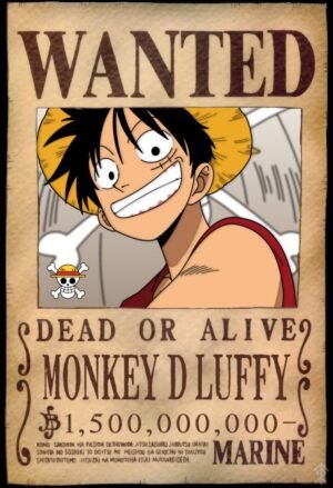 Posters One Piece Temporada 1 - Monkey D Luffy