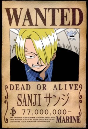 Posters One Piece Temporada 1 - Sanji