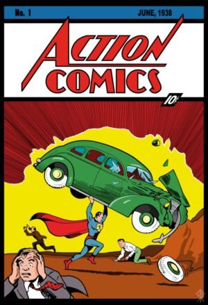 Poster Comic Superman Nro 1