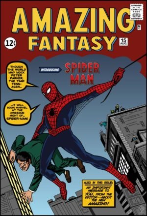 Poster Comic Spiderman Nro 1
