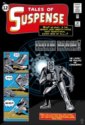 Poster Comic Iron Man Nro 1