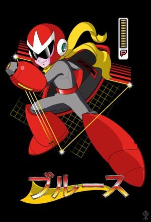 Posters Megaman Neon - Protoman