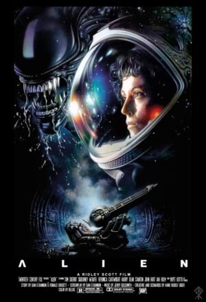 Poster Pelicula Alien 1979 - Alternativo 1
