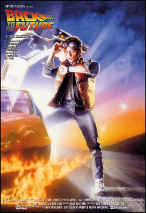 Poster Pelicula Volver al Futuro 1985