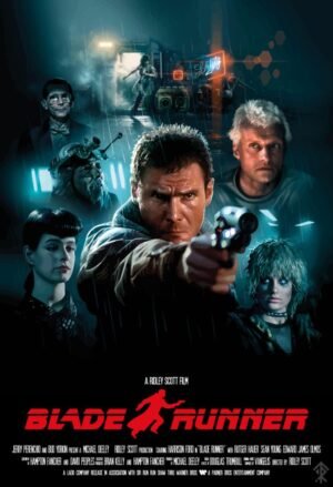 Poster Pelicula Blade Runner 1982 - Alternativo