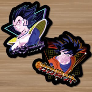 Stickers Dragon Ball Z coleccion x 2 unidades