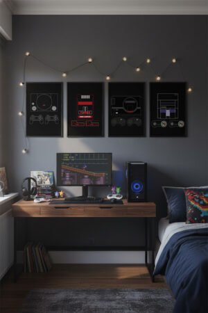 Posters Consolas Retro